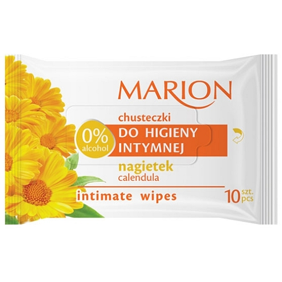 Marion Měsíček vlhčené ubrousky pro intimní hygienu 10 kusů