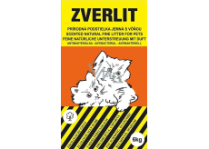 Zverlit Podestýlka ekologická oranžová pro kočky a hlodavce s vůní jemná hrudkující 6 kg