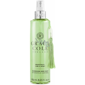 Grace Cole Grapefruit, Lime & Mint osvěžující mlha na tělo sprej 250 ml