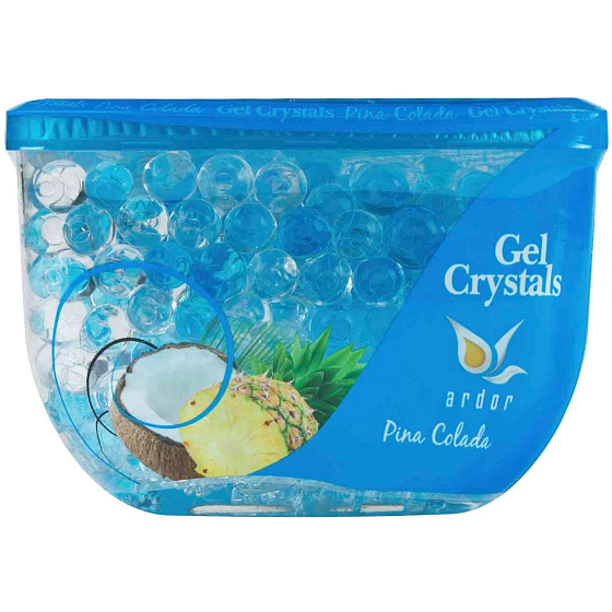Ardor Gel Crystals Pina Colada gelový osvěžovač vzduchu 150 g