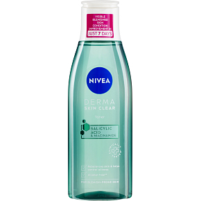 Nivea Derma Skin Clear čisticí pleťová voda, 200 ml