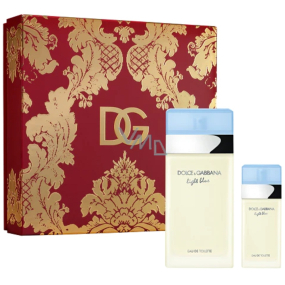 Dolce & Gabbana Light Blue toaletní voda 50 ml + tělový krém 50 ml, dárková sada pro ženy