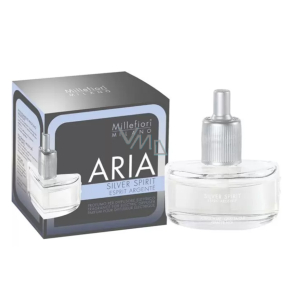 Millefiori Milano Aria Silver Spirit náplň do elektrického difuzéru voní 6 - 8 týdnů 20 ml