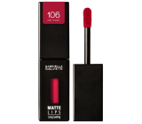 Gabriella Salvete Matte Lips Long Lasting matná tekutá rtěnka 106 Red Moon 4,5 ml