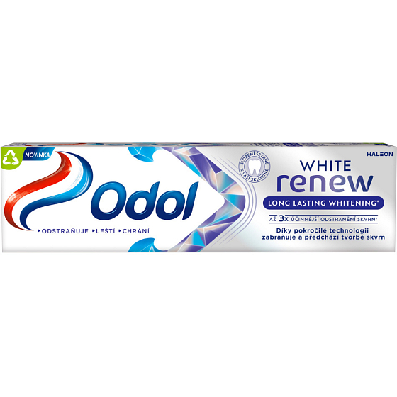 Odol White Renew Long Lasting Whitening zubní pasta s fluoridem 75ml