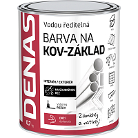 DENAS NA KOV-ZÁKLAD antikorozní barva na kov, 0100 bílá, 700 g