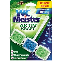 WC Meister Aktiv Kraft vůně lesa WC blok, 45 g