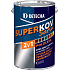 Detecha Superkov Satin 2v1 základní i vrchní barva na kov, pololesk, Ral 8017 hnědá čokoláda, 5 kg