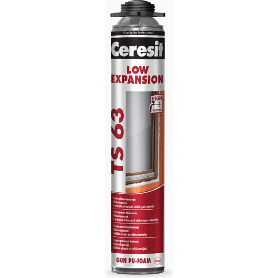 CERESIT TS 63, Nízkoexpanzní pistolová pěna, 750ml