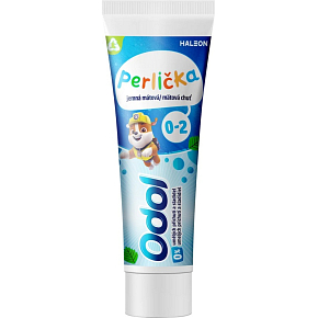 Odol Perlička zubní pasta pro děti, příchuť máta, 0-2 roky, 50 ml Odol Perlička zubní pasta pro děti, příchuť máta, 0-2 roky, 50 ml