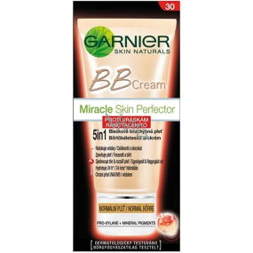 Garnier Skin Naturals Miracle Skin Perfector BB Cream proti vráskám normalní pleť 50 ml