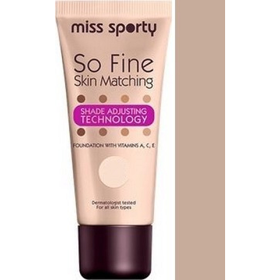 Miss Sporty So Fine Skin Matching make-up 020 Soft Nude 30 ml