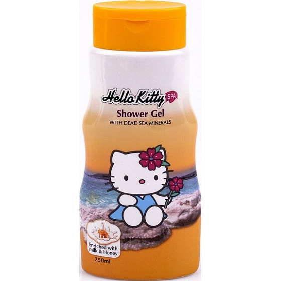 Hello Kitty Minerály z Mrtvého moře sprchový gel pro děti 250 ml