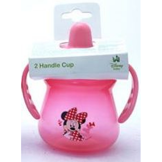 Disney Minnie Mouse Baby Handle Cup hrnek se dvěma uchy 6+ 150 ml