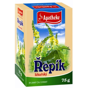 Apotheke Řepík lékařský nať sypaný čaj pro přirozenou obranyschopnost 75 g