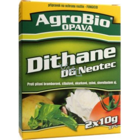 Dithane Dg Neotec fungicidní přípravek na ochranu rostlin 2 x 10 g