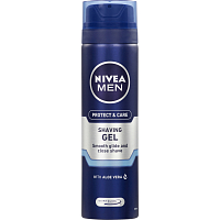 Nivea Men Original Protect & Care gel na holení, 200 ml