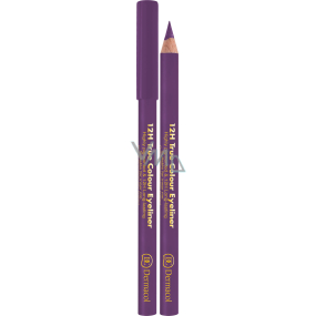 Dermacol 12h True Colour Eyeliner dřevěná tužka na oči 03 Purple 2 g