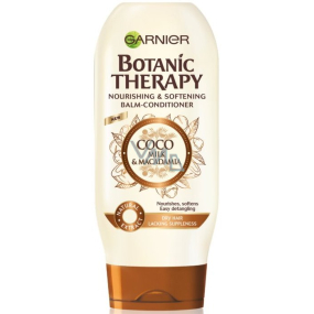 Garnier Botanic Therapy Coco Milk & Macadamia vyživující balzám pro suché a hrubé vlasy 200 ml