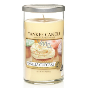 Yankee Candle Vanilla Cupcake - Vanilkový košíček vonná svíčka Décor střední 340 g