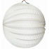 Lampion kulatý bílý 21 cm