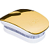 Ikoo Pocket Metallic Kapesní kartáč na vlasy podle čínské medicíny Soleil White