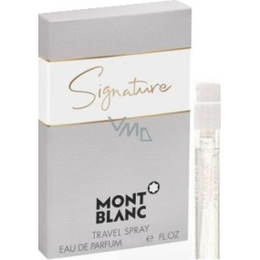 Montblanc Signature parfémovaná voda pro ženy 2 ml s rozprašovačem, vialka