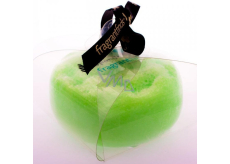 Fragrant Solo Glycerinové mýdlo masážní s houbou naplněnou vůní parfému Ralph Lauren Polo v barvě zelené 200 g