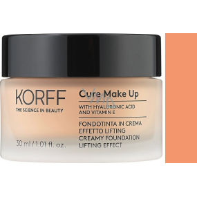 Korff Cure Make Up Creamy Foundation Lifting Effect liftingový krémový make-up 03 Walnut 30 ml