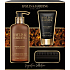 Baylis & Harding Men Černý pepř a Ženšen mýdlo na ruce 300 ml + balzám na ruce 50 ml + kartáč na nehty, kosmetická sada pro muže