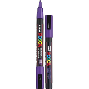 Posca Univerzální akrylátový popisovač 0,9 - 1,3 mm Fialová PC-3M