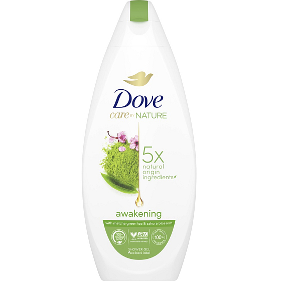 Dove Awakening Matcha Green Tea & Sakura sprchový gel 225 ml