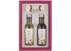 Bohemia Gifts Wine Spa Lilie a Hrozno sprchový gel 200 ml + šampon na vlasy 200 ml + toaletní mýdlo 30 g, kosmetická sada pro ženy
