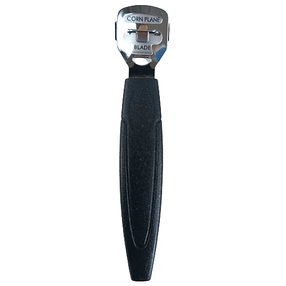 Seřezávač na paty černý 14 cm + žiletky 5 kusů