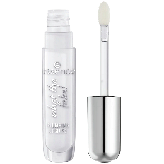 Essence what the fake! lesk na rty PLUMPING 100 Sheer Genius, 4 ml