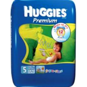 Huggies Premium velikost 5, 12 - 22 kg plenkové kalhotky 36 kusů
