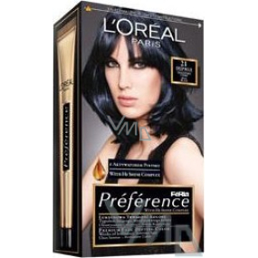 Loreal Paris Préférence Féria barva na vlasy 21 deep blue modro - černá