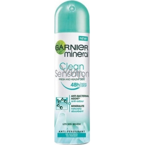 Garnier Mineral Clean Sensation antiperspitant deodorant sprej pro ženy 150 ml