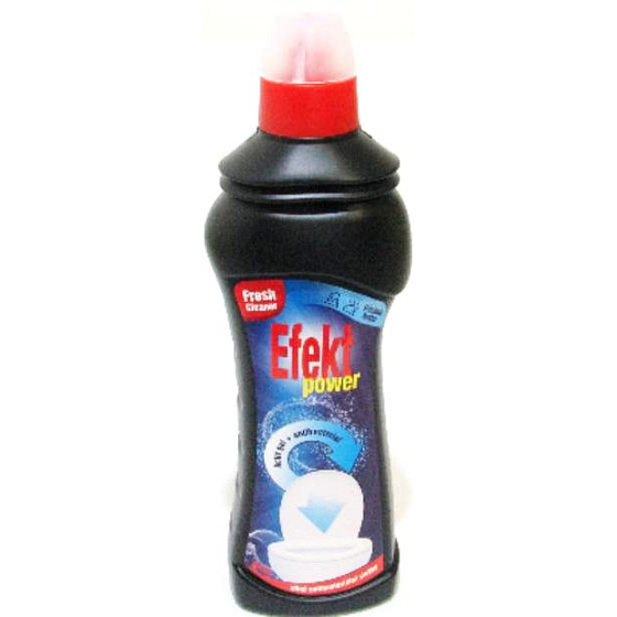 Mika Efekt Power silné antibakteriální složky Wc čistič 750 ml