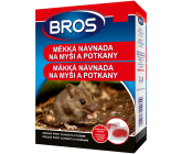 Bros Měkká návnada na myši, krysy a potkany 250 g