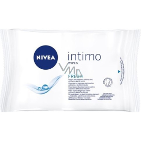 Nivea Intimo Fresh ubrousky pro intimní hygienu 20 kusů