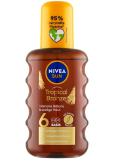 Nivea Sun OF6 Olej na opalování s karotenem sprej 200 ml