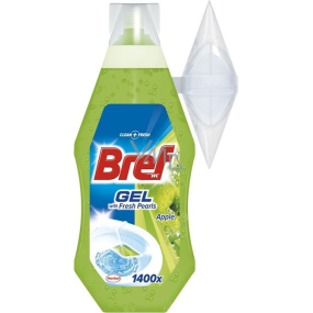 Bref Fresh Pearls Apple gelový WC blok závěs 360 ml