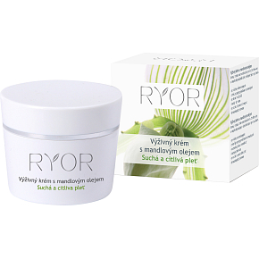 RYOR výživný krém s mandlovým olejem 50 ml RYOR výživný krém s mandlovým olejem 50 ml