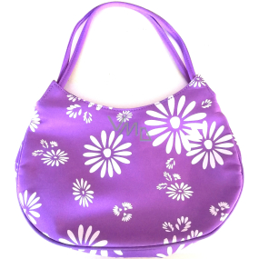 Dermacol taška fialová s květy 25 x 16 x 6,5 cm
