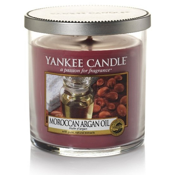 Yankee Candle Moroccan Argan Oil - Marocký arganový olej vonná svíčka Décor malá 198 g