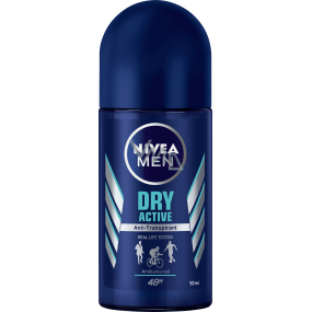 Nivea Men Dry Active kuličkový antiperspirant deodorant roll-on 50 ml
