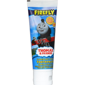 Thomas & Friends - Lokomotiva Tomáš Bubble Gum s fluoridem 6+ zubní pasta 75 ml