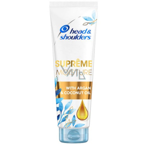 Head & Shoulders Supreme Moistur balzám na vlasy proti lupům s arganovým olejem 220 ml