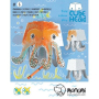 Monumi 3D Chobotnice k vymalování 16,5 cm, pro děti od 5 let